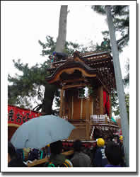 奉納時の天神町